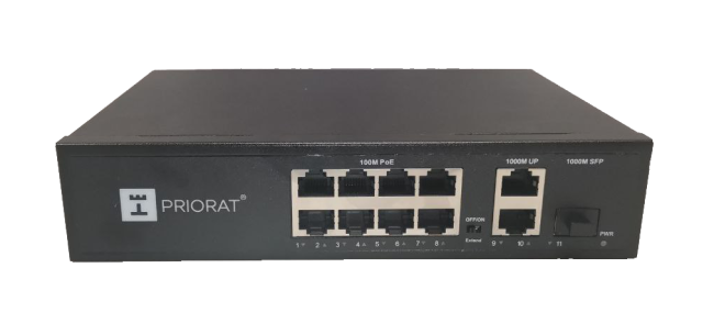 Коммутатор PoE PRIORAT PRT-SF-1110P