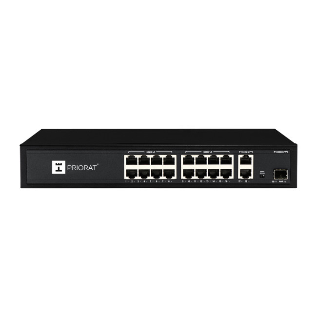 Коммутатор PoE PRIORAT PRT-SF-1118P
