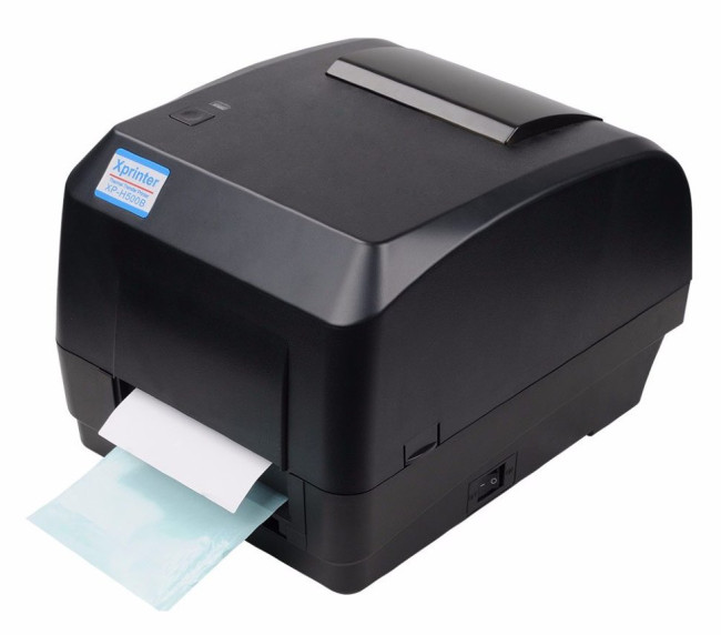 Принтер этикеток Xprinter XP-H500B (термотрансферный, 108мм, USB, 203dpi, 127мм\с)