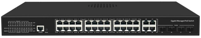 Коммутатор PoE управляемый PRIORAT PRT-SG-1428PM